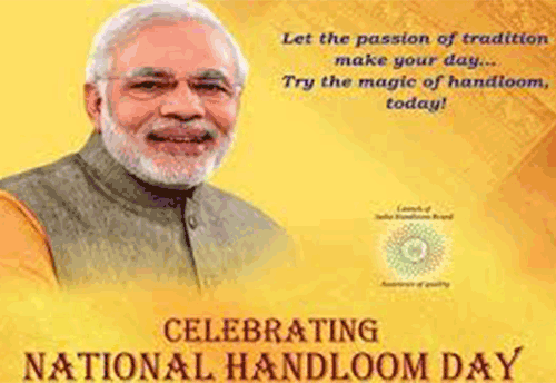 National Handloom Day was my idea, claims Telangana based designer; writes letter to PM for credit