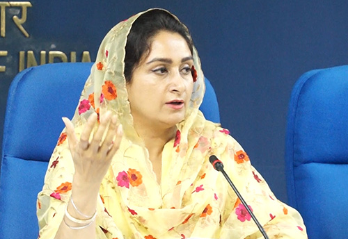 Govt will soon create new financial institution to fund food processing projects: Harsimrat Kaur Badal