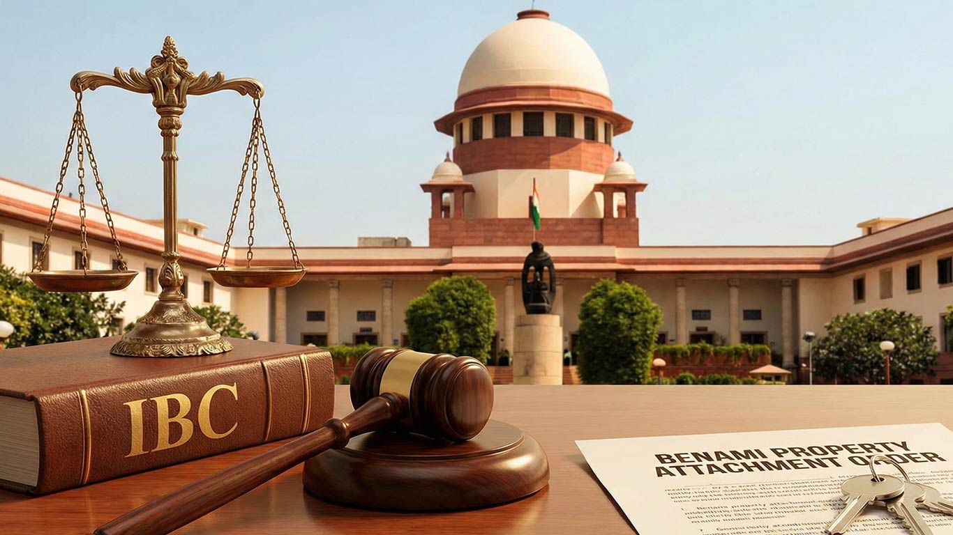 Benami Property Attachment Must Be Challenged Under 1988 Act, Not IBC: SC