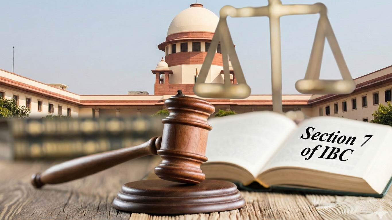 Section 7 IBC Admission Mandatory Once Debt & Default Are Established: Supreme Court