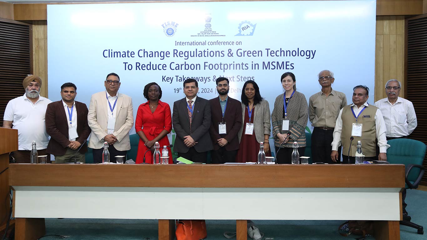 Climate Change Regulations Offer Both Challenges & Opportunities for MSMEs: ITC Official