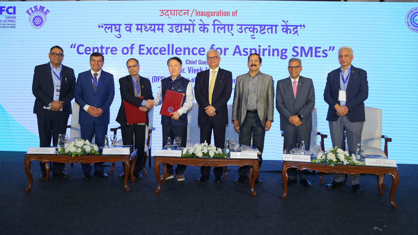 IFCI & FISME Establish 'Centre of Excellence For Aspiring SMEs’ In India