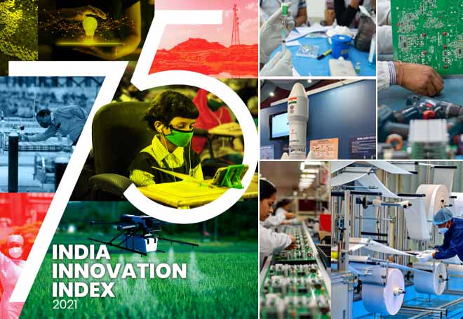 India Innovation Index 2021 marks Karnataka, Telangana and Haryana as front-runners