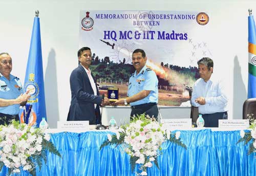 IIT Madras to indigenously support maintenance requirements of IAF weapon systems