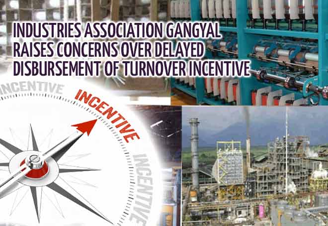 Industries association Gangyal raises concerns over delayed disbursement of turnover incentive