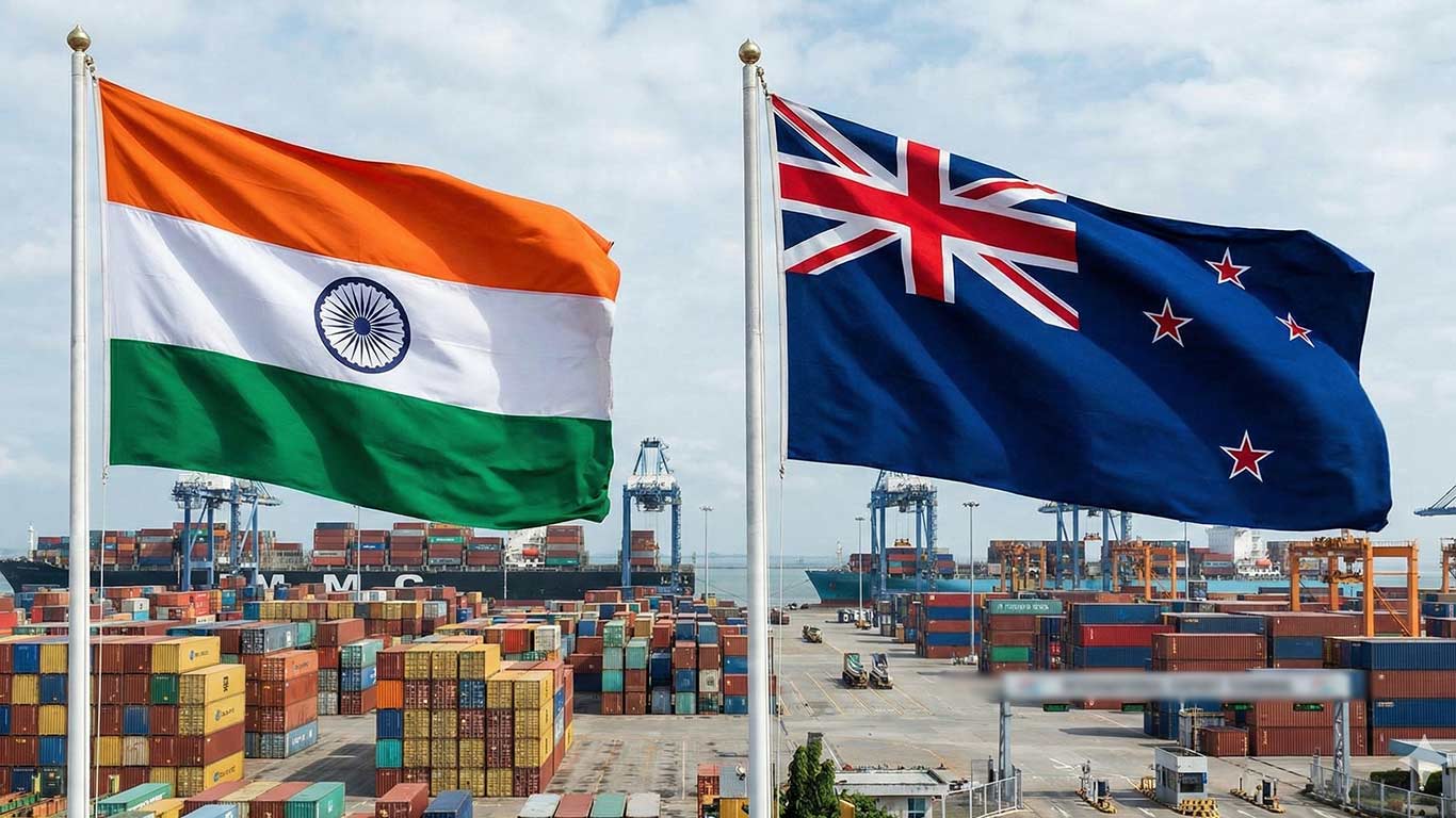 India-New Zealand FTA to Enter into Force on October 20 with Duty-Free Access for Indian Exports
