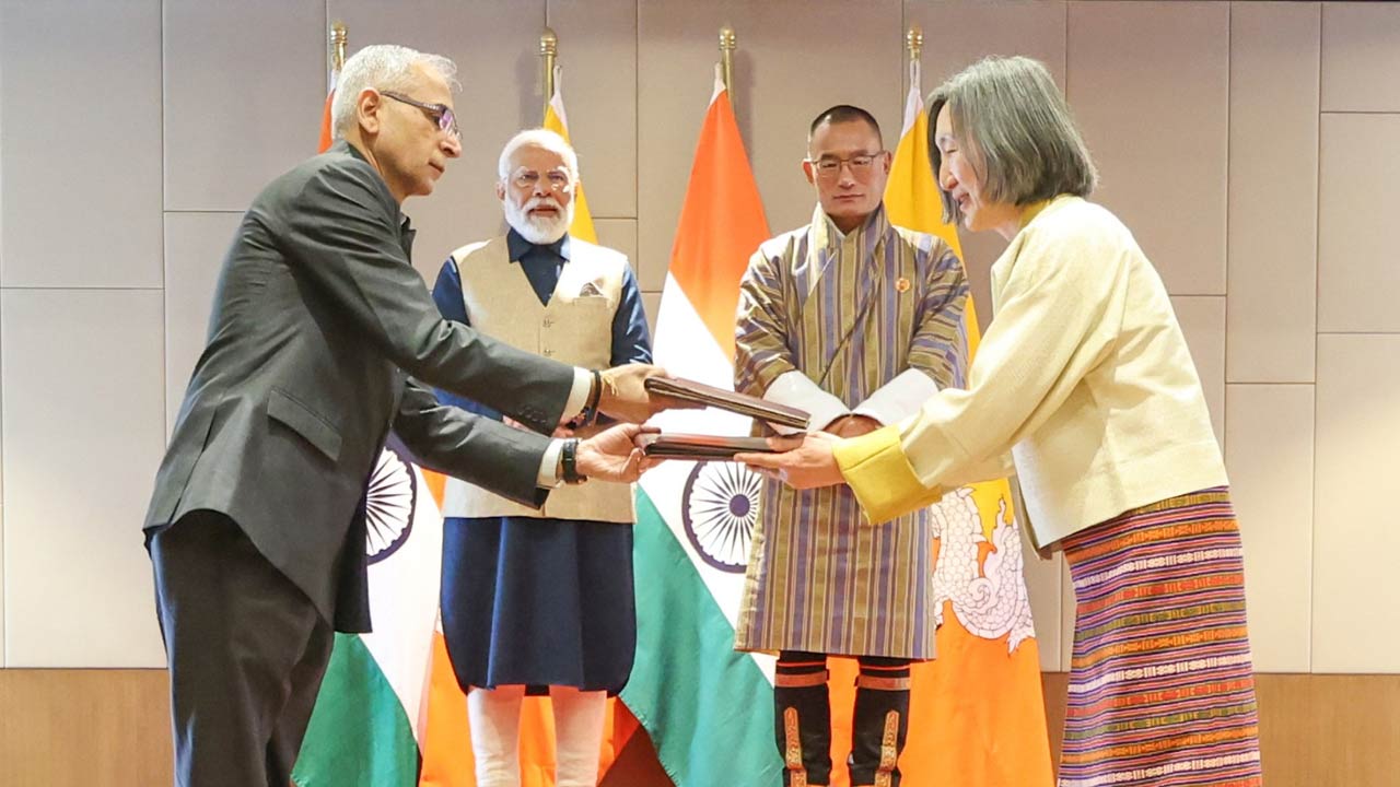 India, Bhutan Strengthens Partnership With Landmark Agreements