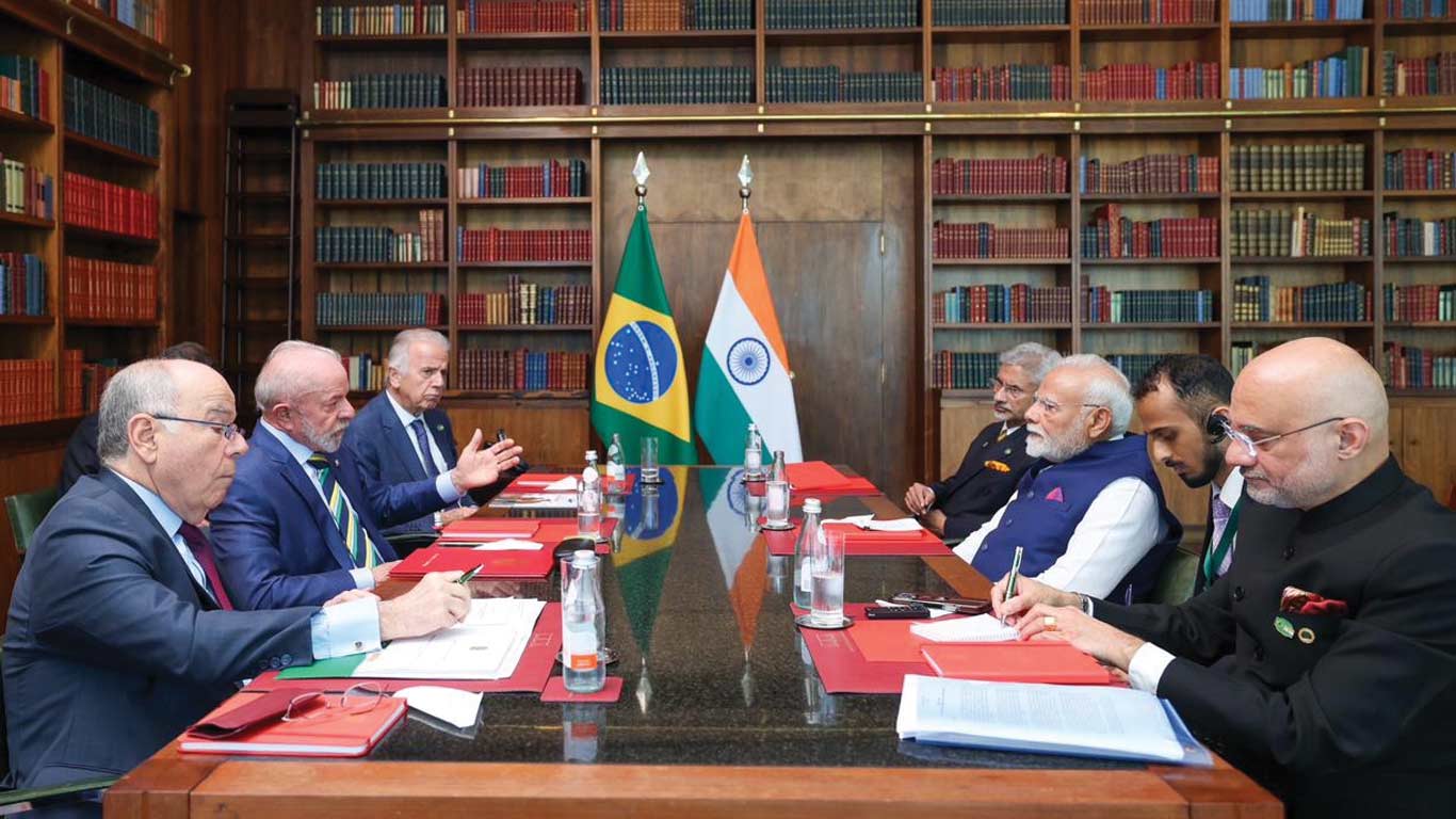 India, Brazil Set Ambitious USD 20 Bn Trade Target Over Next 5 Years, Sign Six New Agreements To Boost Ties