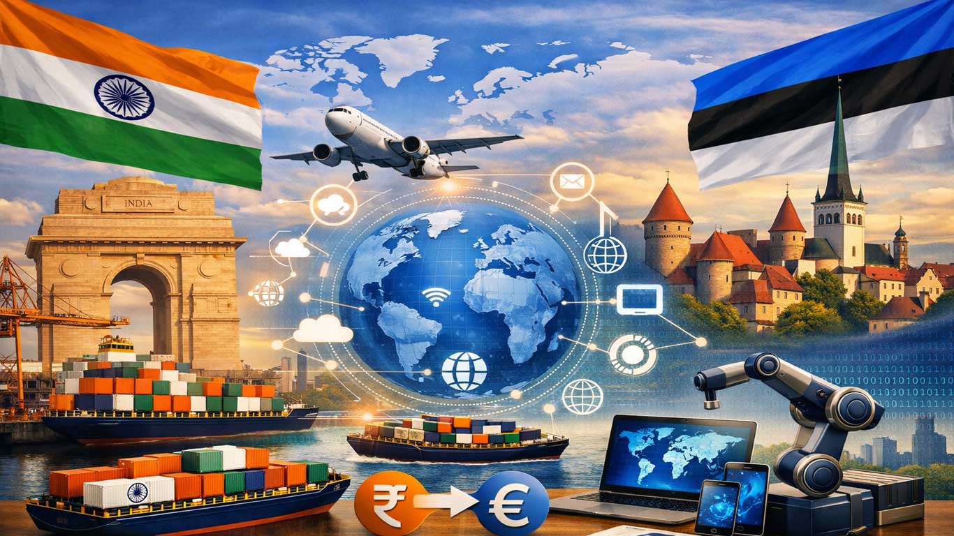 India and Estonia Chart New Paths for Bilateral Trade and Digital Cooperation
