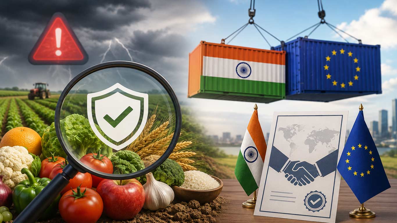 India Must Strengthen Food Safety Systems Ahead Of EU Trade Pact: GTRI Report