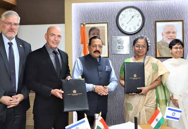 India-Israel will collaborate in areas such as innovation and startups: Union Minister Dr Jitendra Singh