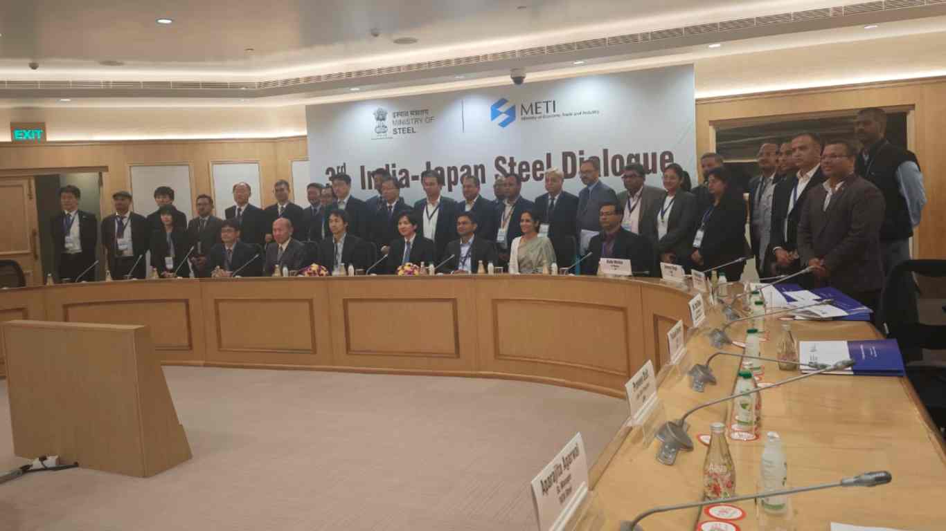 India-Japan Dialogue Strengthens Bilateral Cooperation in Steel