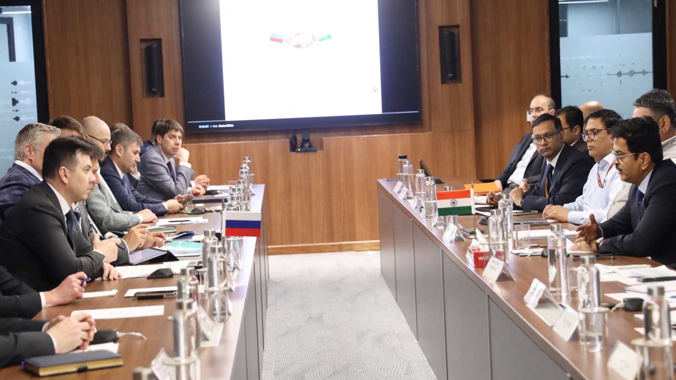 India-Russia Meeting Focuses on Deepening Cooperation In Steel Sector 