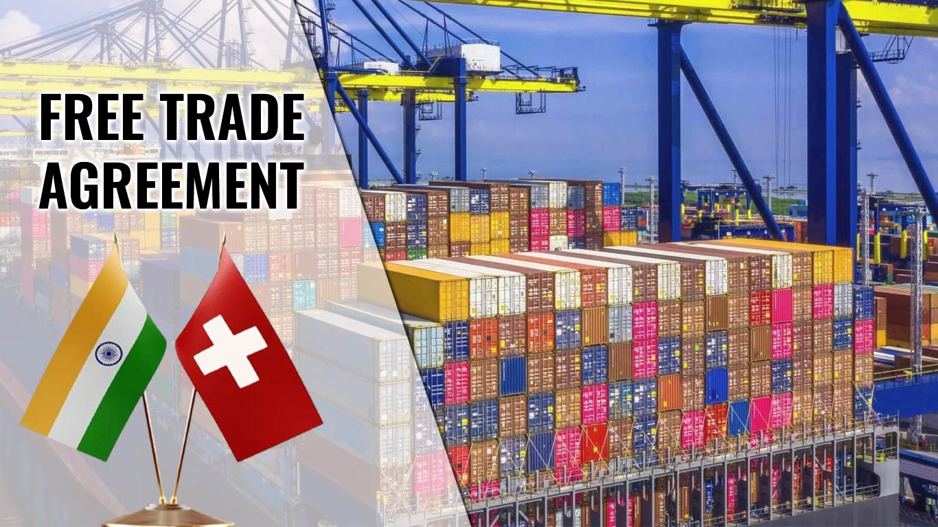 Switzerland & India To Sign FTA After 16 Years of Negotiations