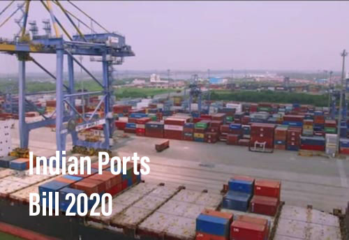 Govt issues draft of Indian Ports Bill 2020 for public consultation