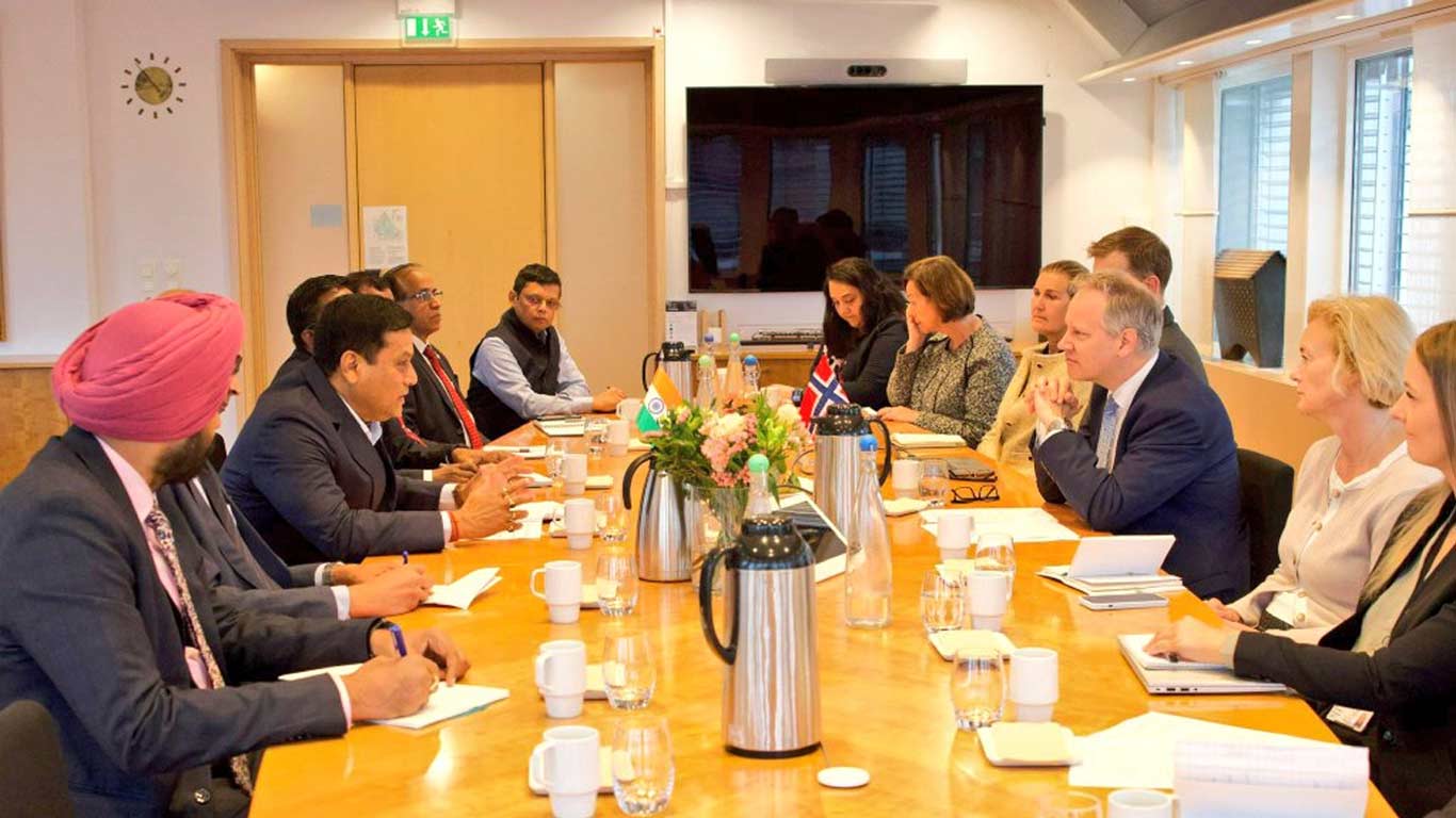 Cooperation For Sustainable Ship-breaking In Alang Figures At India-Norway Bilateral
