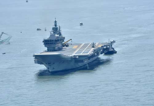Around 100 MSMEs involved in manufacturing of Aircraft Carrier Vikrant