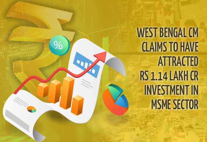 West Bengal CM claims to have attracted Rs 1.14 lakh cr investment in MSME sector