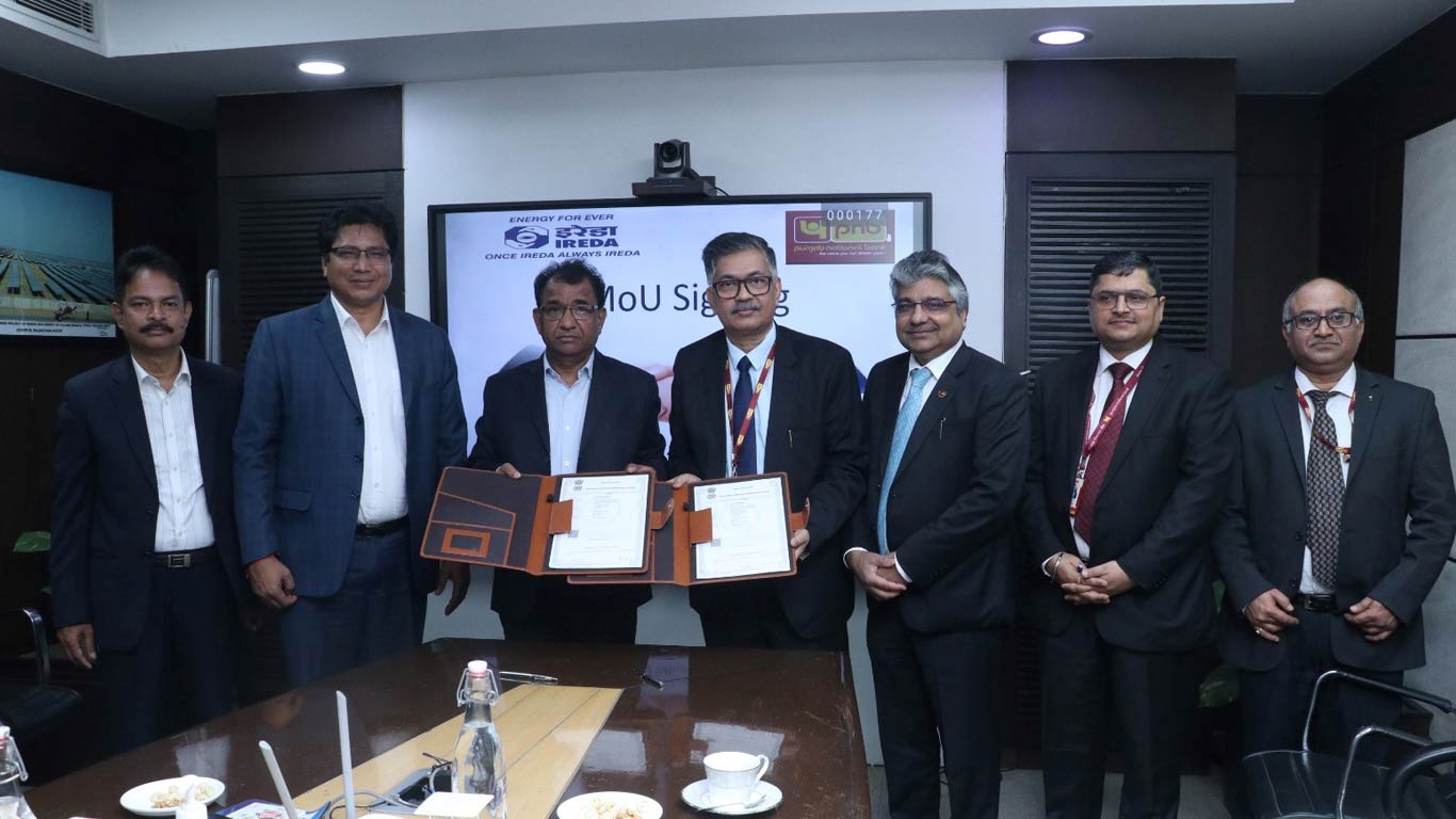 IREDA & PNB Team Up For Co-lending & Loan Syndication For Renewable Energy Projects