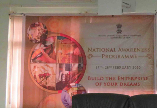 MSME Ministry creates awareness about “Build the Enterprise of Your Dreams” in Arunachal Pradesh