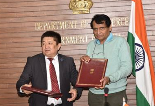India and Kyrgyz exchanged protocol on Trade, Economic, Scientific and Technological Cooperation