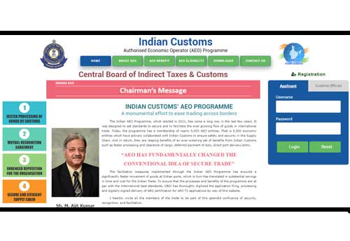 CBIC launches online filing app for Authorised Economic Operators