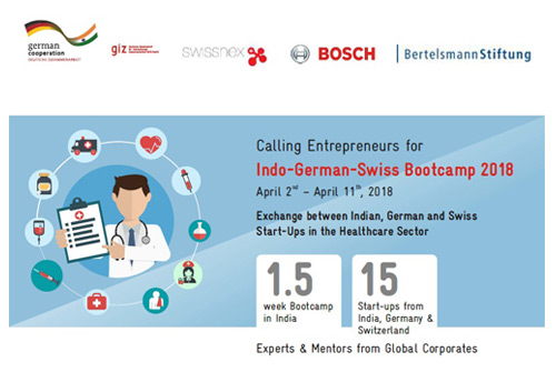 GIZ-Swissnex announces call for participants for Indo-German-Swiss Bootcamp 2018