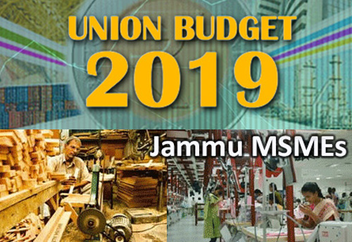 Jammu MSMEs were expecting spl package for industries there in the budget