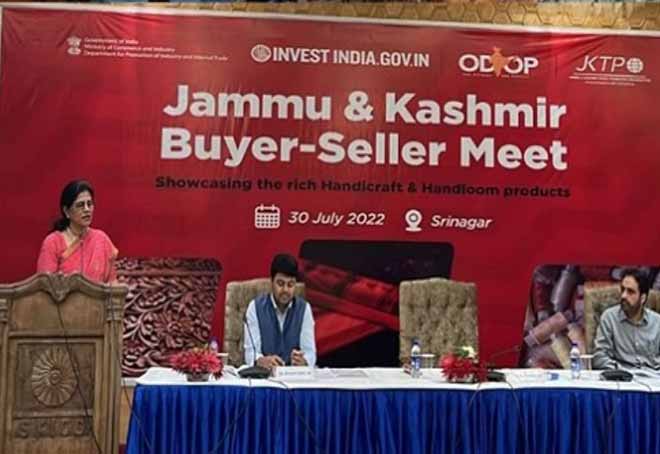 Mega buyer-seller meet under ODOP initiative organised in Kashmir