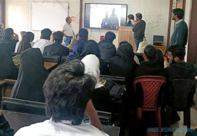 Seminar on Entrepreneurship Scenario in J&K held at GDC Hyderpora