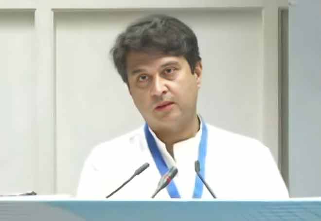 Aviation Minister Jyotiraditya Scindia encourages manufacturing of aerospace products in India