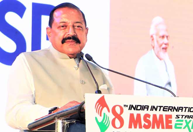 MoS Jitendra Singh emphasises on linking startups with MSME sector