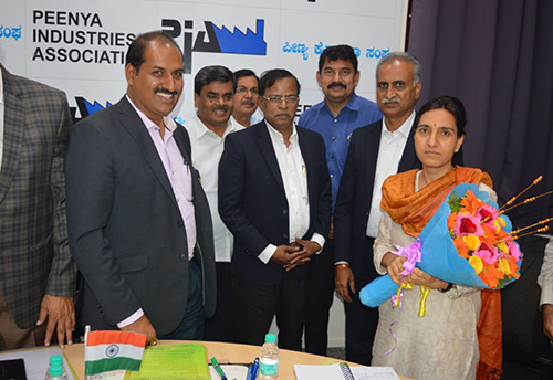 KASSIA & PIA meet Commissioner, Directorate of MSMEs over infra issues in Peenya Industrial Area