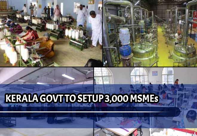 Kerala govt sets up 3,000 MSMEs in Alappuzha aims for 9,666 units