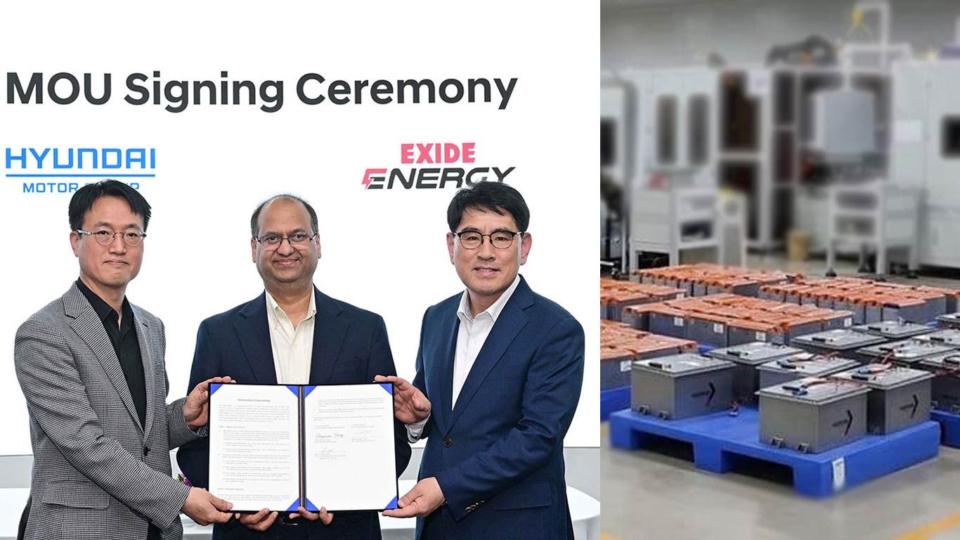 Hyundai, Kia Partner With Exide Energy For Localised EV Battery Production In India