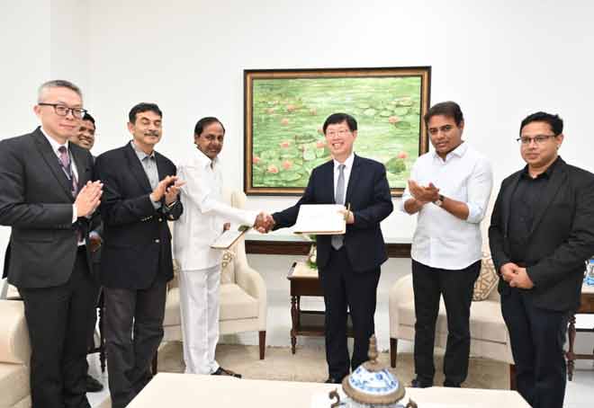 Foxconn signs deal with Telangana govt to set up electronic manufacturing plant