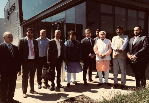 Haryana CM signs 6 MoUs with bring brands in London to attract investment in State