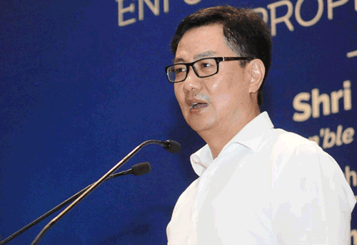 Imperative to consider boosting MSMEs in the country: Rijiju