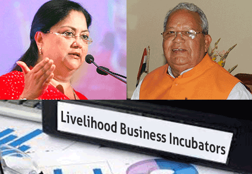 MSME Ministry approves seven new Livelihood Business Incubators in Rajasthan