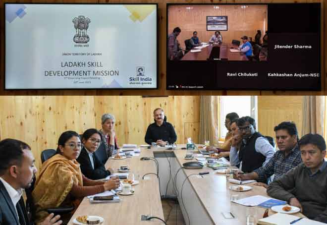 LSDM approves establishment of skill labs in Ladakh colleges