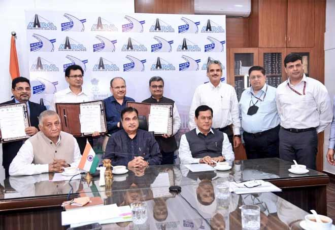 National Highways management inks pact with IWAI & RVNL to develop Multi Modal Logistics Park