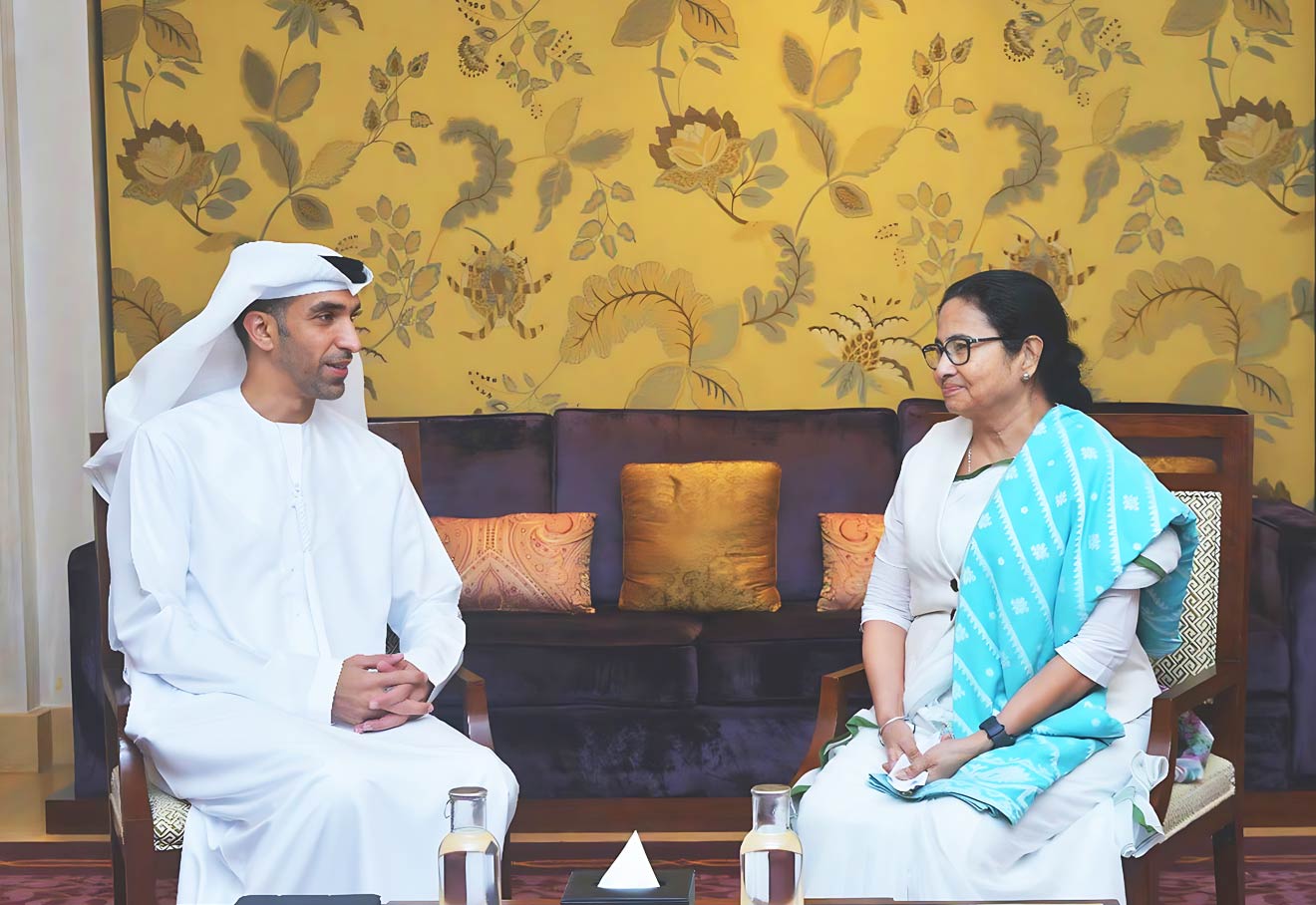 West Bengal CM Visits UAE To Boost Trade Relations & Exports