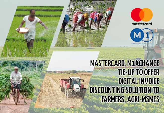 Mastercard, M1xchange tie-up to offer digital invoice discounting solution to farmers, agri-MSMEs