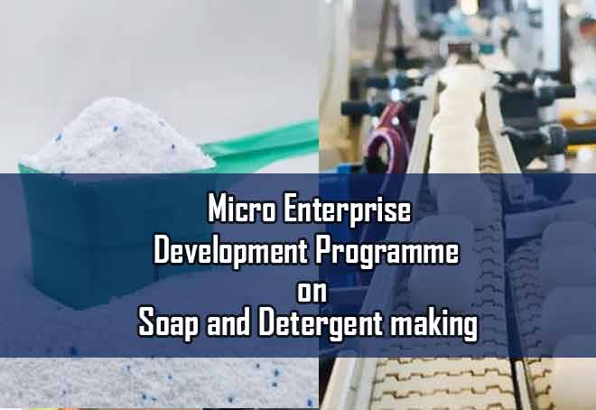MEDP on soap, detergent making begins in Bomjir, Arunachal Pradesh