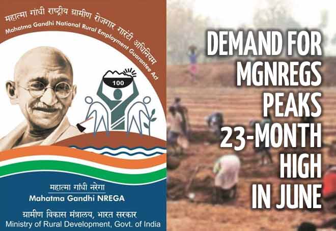 Demand for MGNREGS peaks 23-month high in June