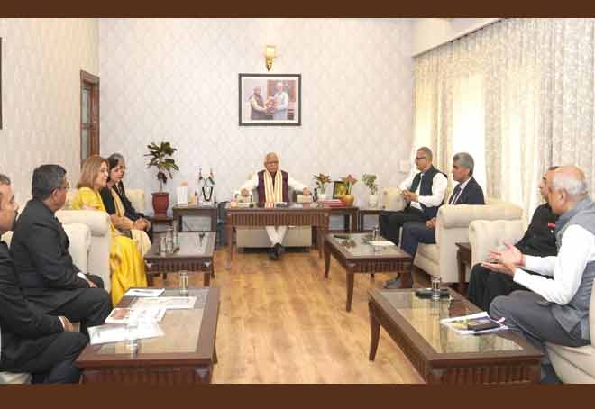 CM Khattar pitches Haryana as best investment destination to Indian envoys to 7 countries
