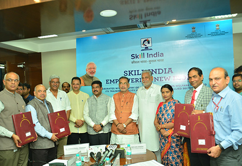 MSDE - Ministry of Agriculture inks MoU for skill development training programs
