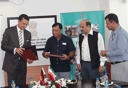 India-Germany join hands on skill agenda; Germany contributes INR 22.6 cr for skill development in India