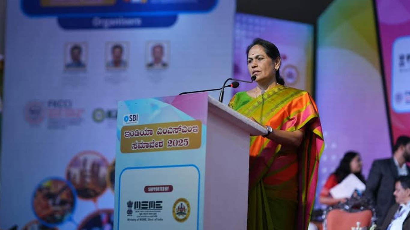 MoS Shobha Karandlaje Calls For Liberalised MSME Lending Process