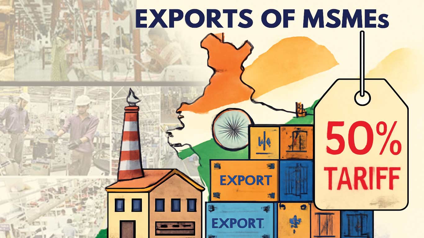 Government Readies Support Package for MSMEs Facing 50% US Duty